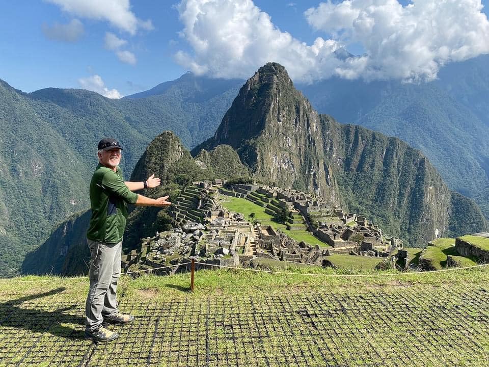 Classic postcard view from Circuit 2 at Machu Picchu