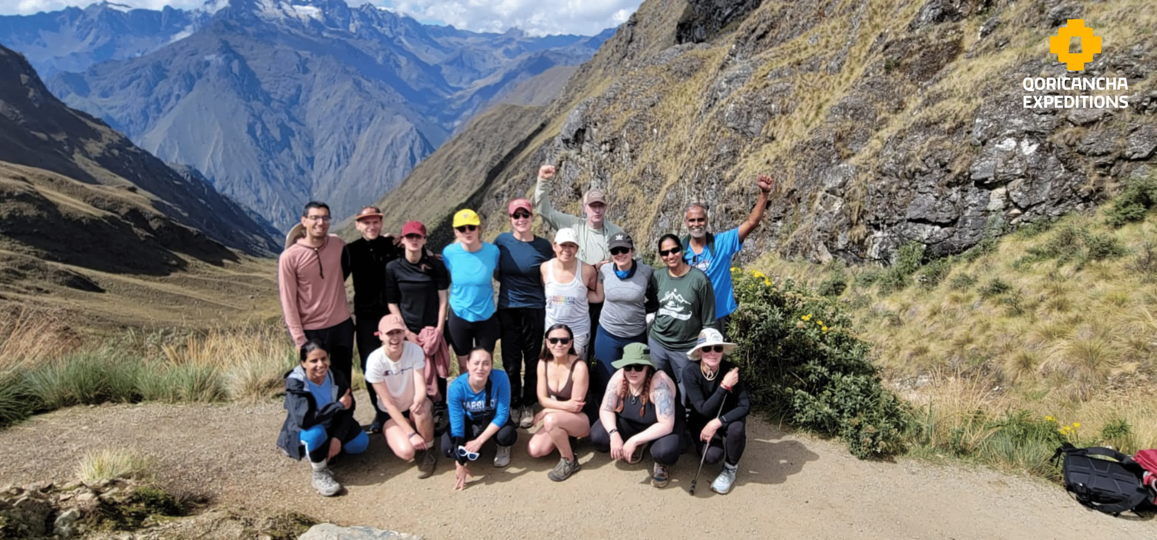 Group Picture at Dead Woman’s Pass (Warmiwañusqa) 4,215 meters (13,828 feet)