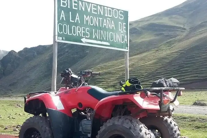 Rainbow Mountain Adventure in ATV 