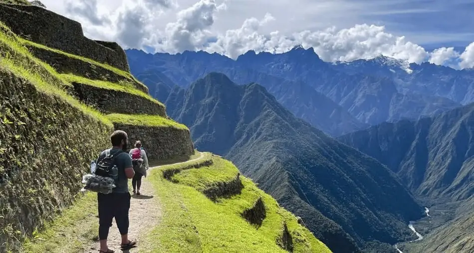 Intipata Inca site on Day 4 of the Classic Inca Trail | Qoricancha Expeditions