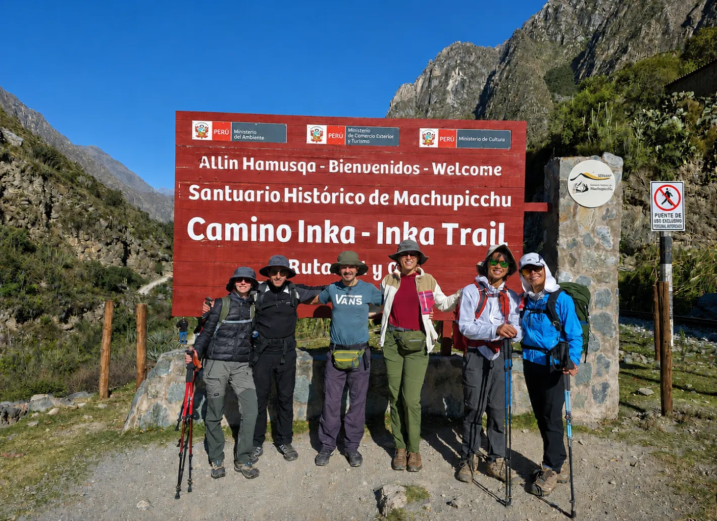 Piskacucho (Km 82), Classic Inca Trail to Machu Picchu trailhead.